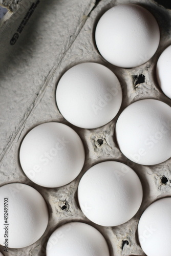 Egg whites in the ovary box are protein foods.