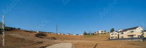 Banner image of earthworks - Large scale real estate development at vacant land. photo