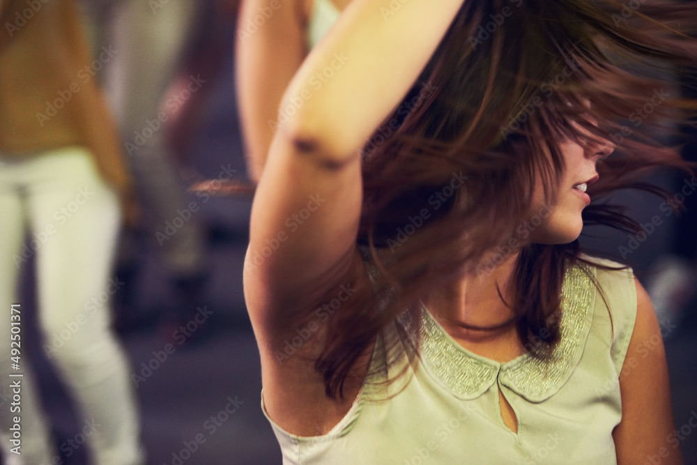 Obraz premium Festival festivities. Rocking out to an awesome show at a musical festival.