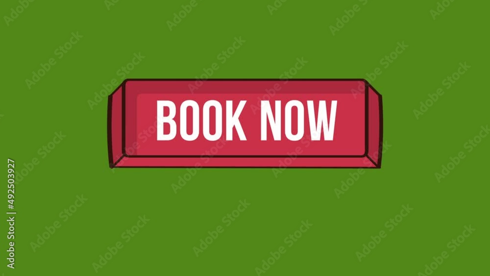 Book now button animation.Online order concept.4K motion animation Book now button animation.Online order concept.4K motion animation