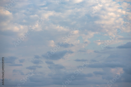 blue sky in the clouds desktop background