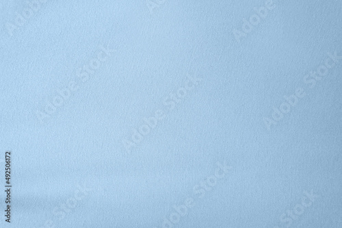 Clean empty light Blue color tone bedsheet cloth texture minimalism background