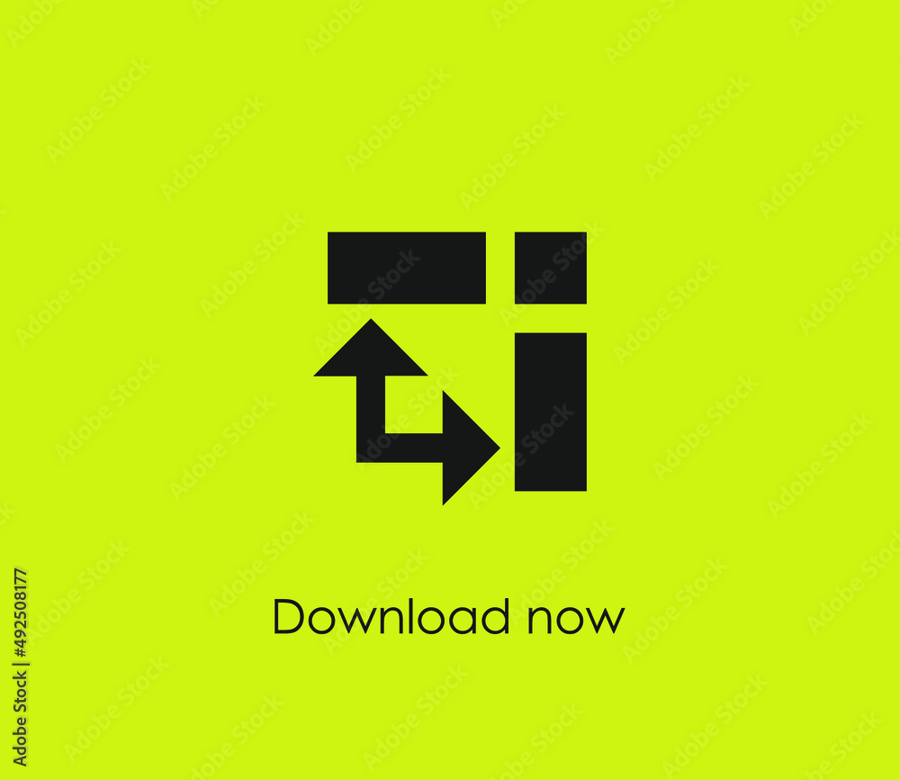 Obraz premium Arrow vector icon. Editable stroke. Symbol in Line Art Style for Design, Presentation, Website or Apps Elements, Logo. Pixel vector graphics - Vector