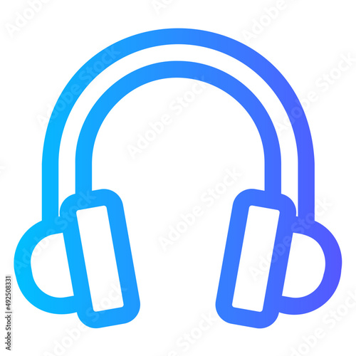costumer service gradient icon