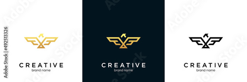 Foto Eagle logo vector