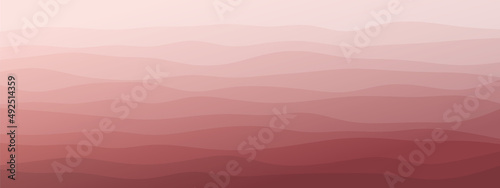 wavy line shapes minimalist trendy abstract background attractive colors. Modern template for advertising printing packaging landing page website. vector illustration eps 10