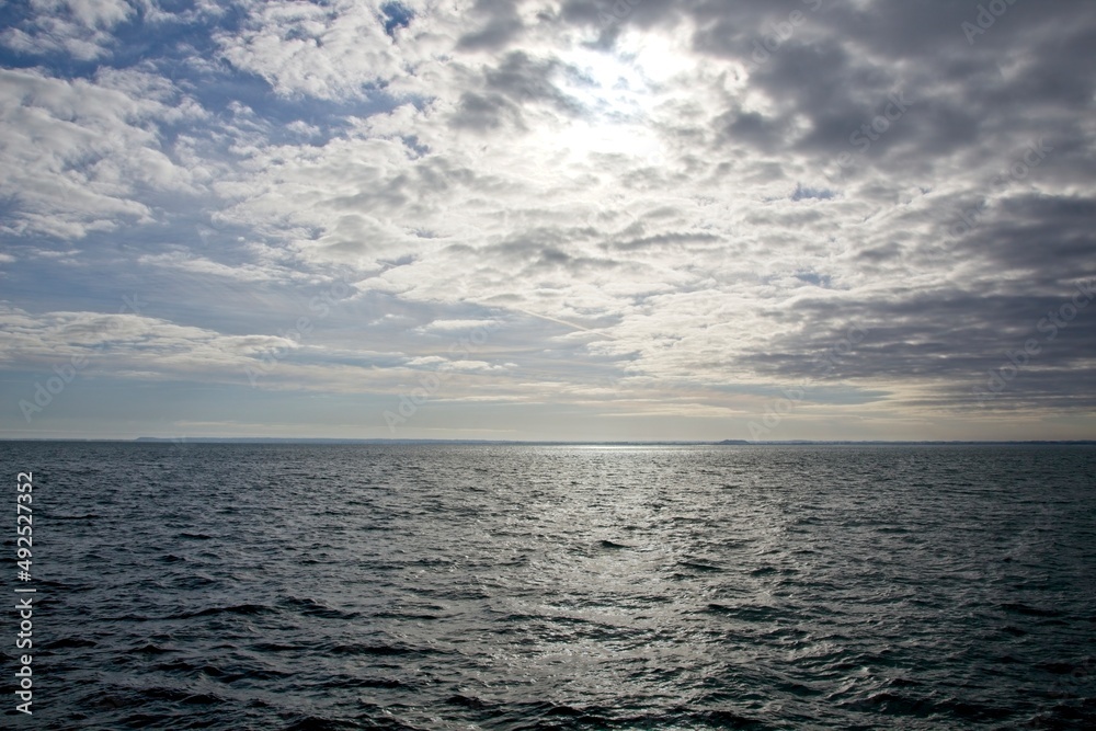 Obraz premium clouds over the sea