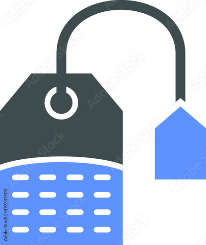 Tea Bag Icon Style