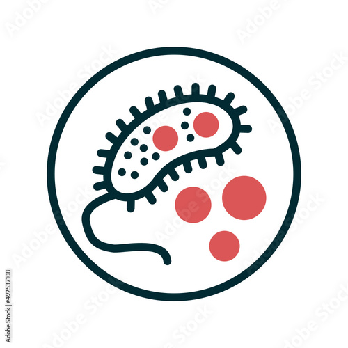Bacteria Icon