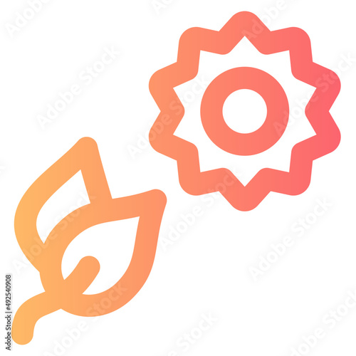 photosynthesis gradient icon