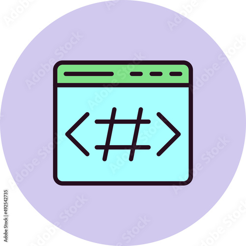 Hash Icon