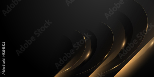 black abstract background modern and elegant vector design vector illustration