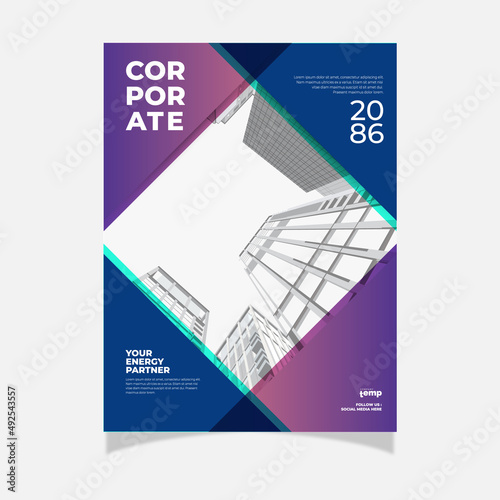 Corporate Professional flyer poster template