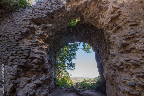 Galeria Antica,local at The Natural monument of Galeria Antica . The ghost city of Galeria was completely abandoned in the year 1809.Nature preserve.Historical place,Archaeology. © Raksanstudio