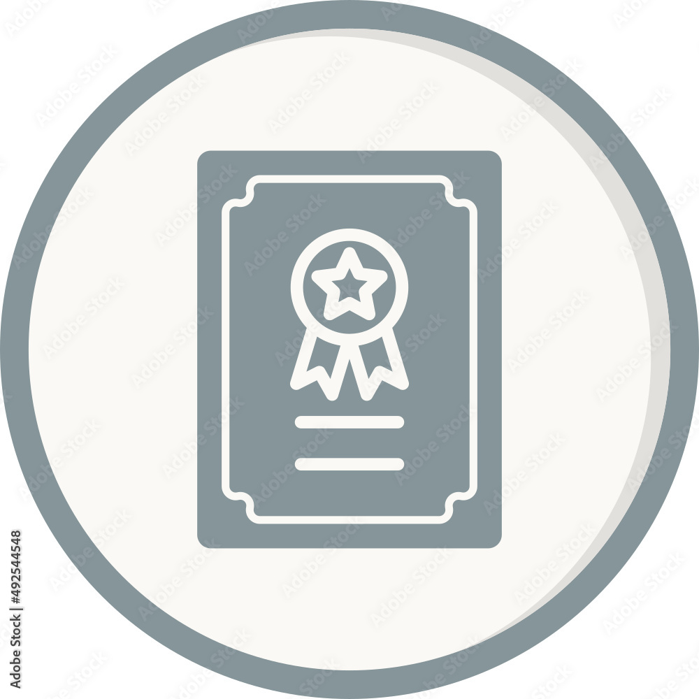 Certificate Icon