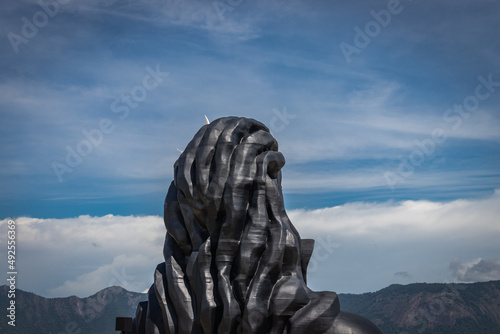 adiyogi lord shiva statue from unique different angles © explorewithinfo