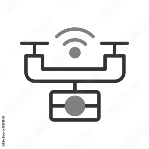 Smart Drone Icon