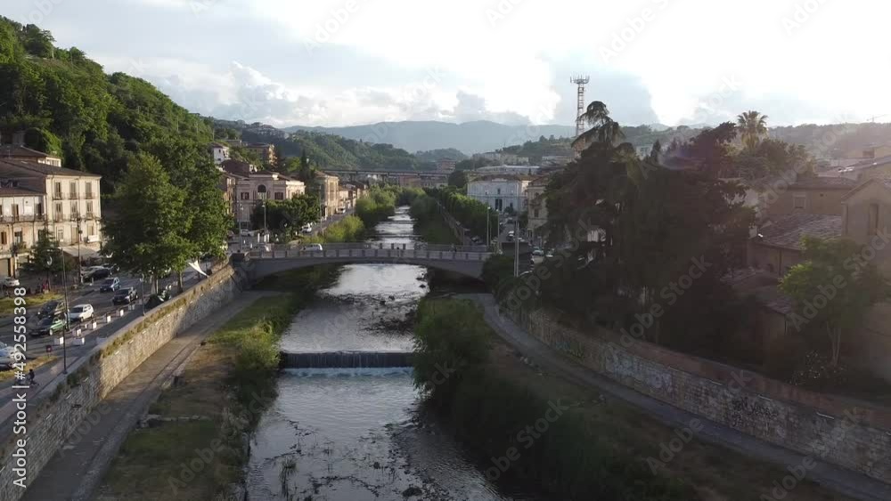 Scenic view of the Old Town of Cosenza, Calabria, Italy Scenic view of the Old Town of Cosenza, Calabria, Italy