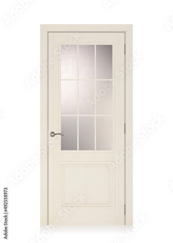 interior door  beautiful canvas  expensive fittings  made of natural veneer  door fittings