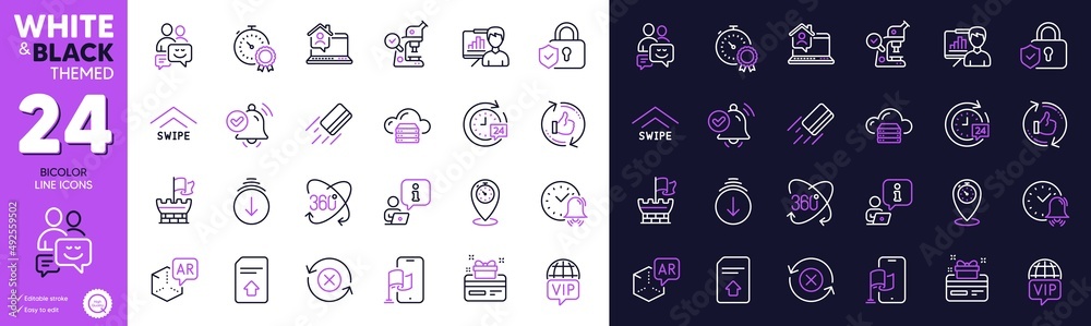 Refresh like, Augmented reality and Credit card line icons for website, printing. Collection of Scroll down, Best result, Full rotation icons. Notification received, Alarm bell. Vector Refresh like, Augmented reality and Credit card line icons for website, printing. Collection of Scroll down, Best result, Full rotation icons. Notification received, Alarm bell. Vector
