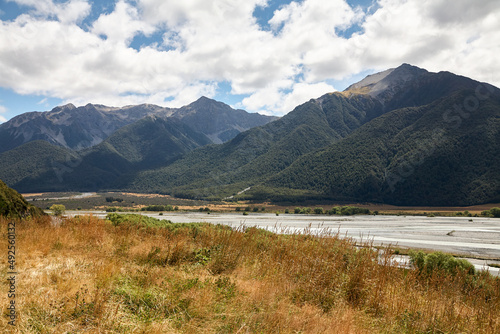 Berge, Neuseeland, Landschaft, Natur, Panorama.