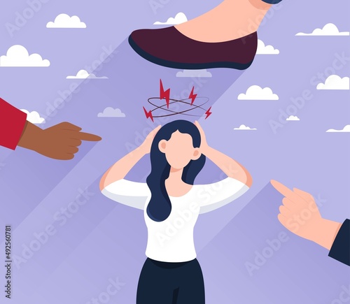 Psychological pressure concept