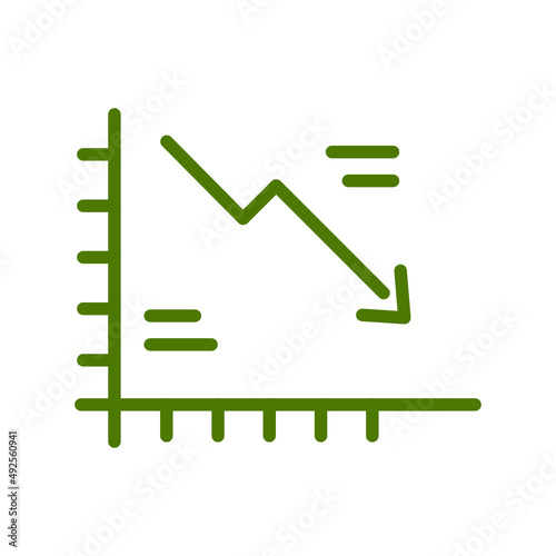 Falling markets Icon