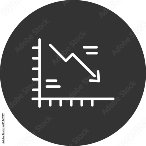 Falling markets Icon