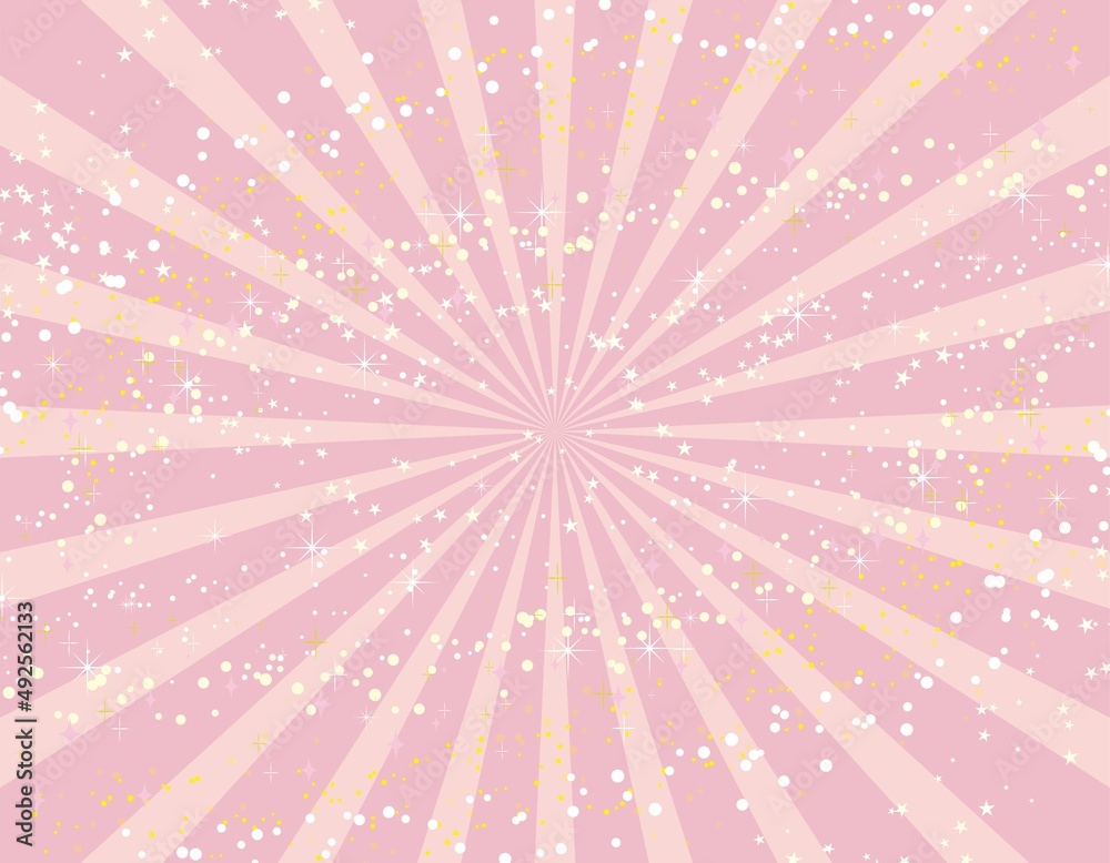 星屑 星 集中線 背景 壁紙 ピンク色 Stock ベクター Adobe Stock 星屑 星 集中線 背景 壁紙 ピンク色 Stock ベクター Adobe Stock