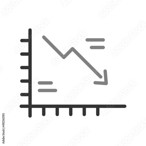 Falling markets Icon