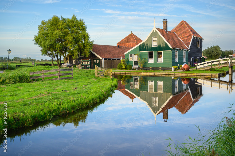 Farm House at the Canal, Zaanse Schans - Netherlands