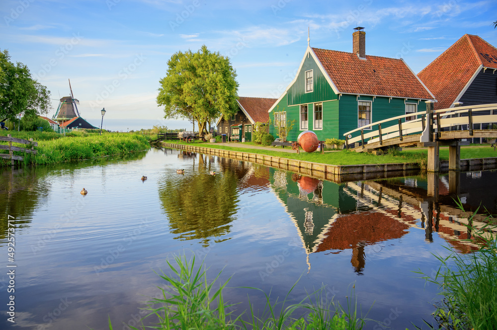 Farm House at the Canal, Zaanse Schans - Netherlands