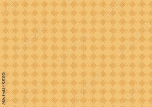 Ocher Checkerboard Pattern ...