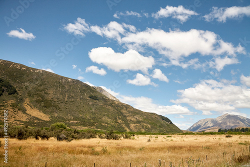 Berge, Neuseeland, Landschaft, Natur, Panorama.