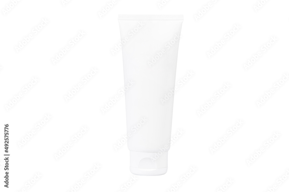 cream bottle on a white background cream bottle on a white background