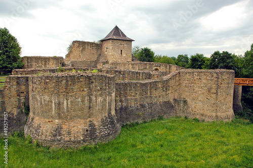 Suceava Fortress, Suceava County, Moldavia, Romania: The Seat Fortress or Royal Fortress of Sucaeva is a medieval castle or citadel in the former principality of Moldavia.