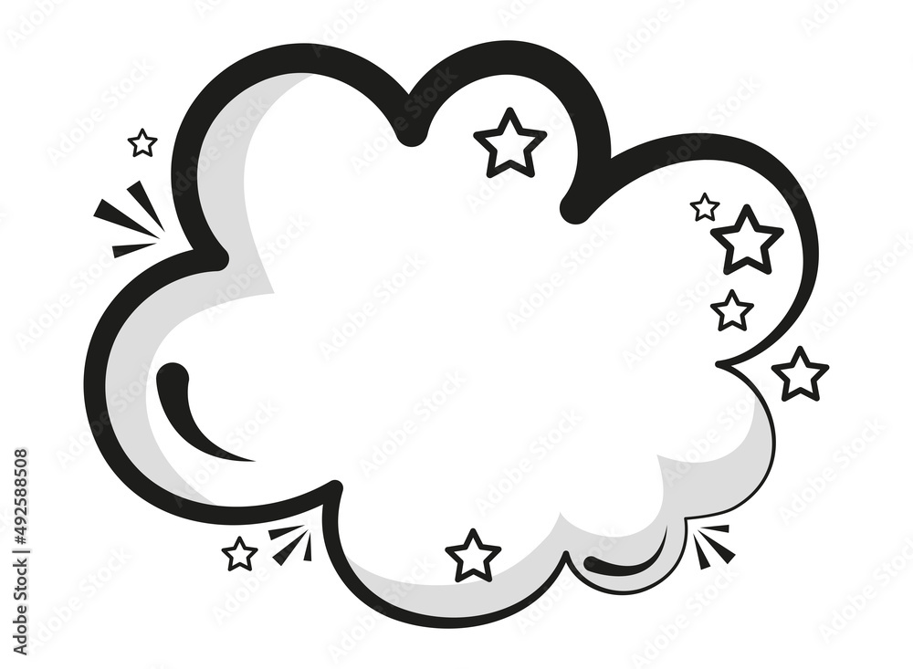 pop art cloud design pop art cloud design