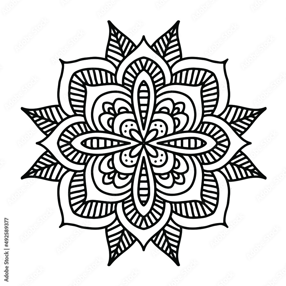 Line flower Line flower
