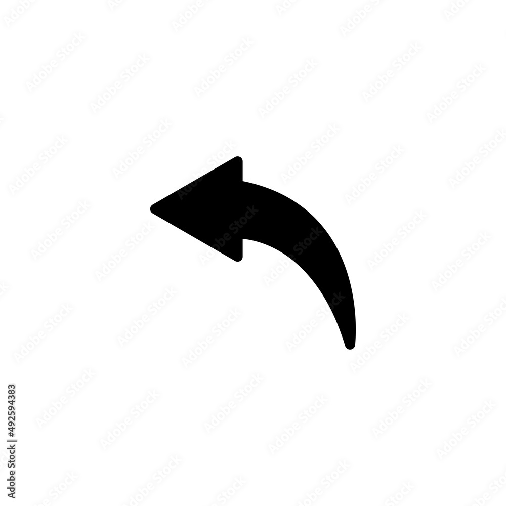 Arrow icon in trendy flat style isolated on white background. Arrow symbol for your website design, logo, app, UI. Vector illustration Arrow icon in trendy flat style isolated on white background. Arrow symbol for your website design, logo, app, UI. Vector illustration