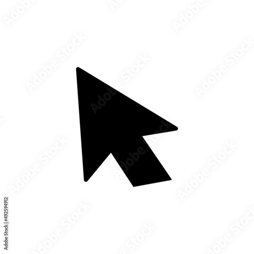 Free Download Arrow icon in trendy flat style isolated on white background. Arrow symbol for your website design, logo, app, UI. Vector illustration - GFXLoad