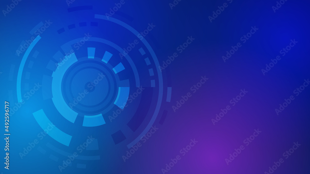 Abstract Digital circle technology background. Abstract Digital circle technology background.