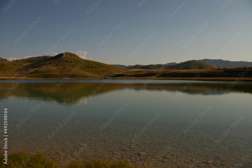 Vrazje vrazhe lake in montenegro for mountains durmitor landscape