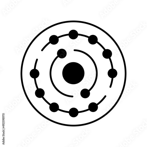 Antioxidant vector icon. oxidant illustration symbol. communication sign. research logo.

