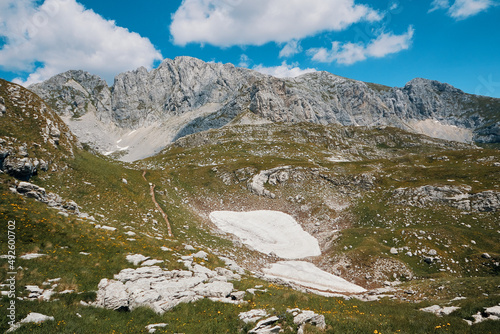Wallpaper Mural Durmitor mountain range landscapes of the rocky mountains of montenegro during the day Torontodigital.ca
