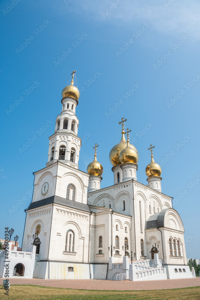 Spaso-Preobrazhensky Cathedral, Abakan, Republic of Khakassia, Russia