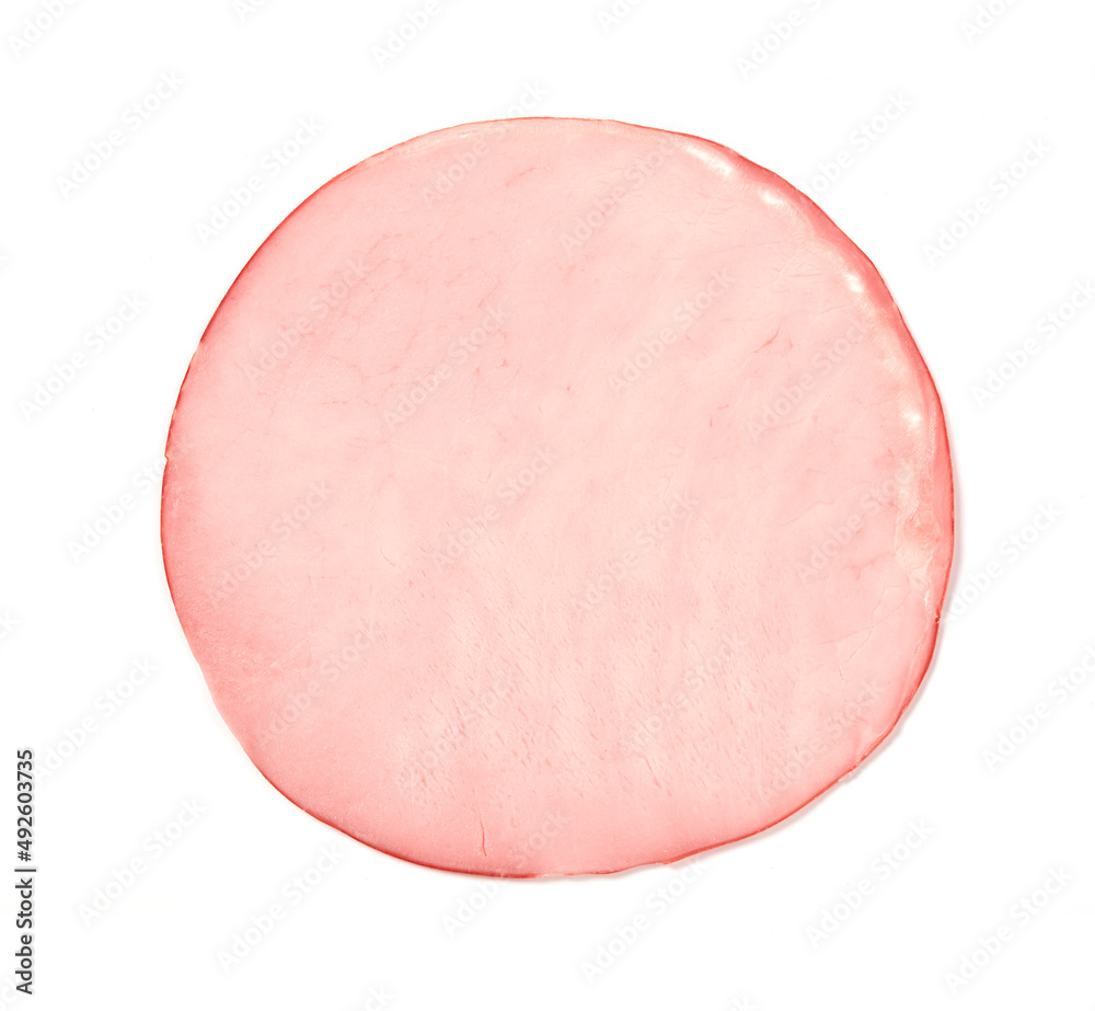 Pink ham slice Pink ham slice