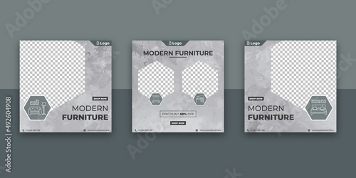 Furniture Social Media Post Template