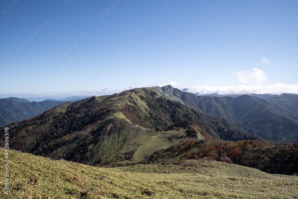 Obraz premium 稜線