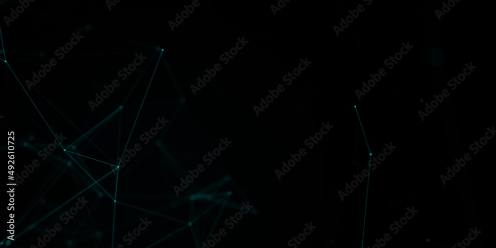 Abstract beautiful geometric background. Abstract plexus futuristic, polygonal space with a dark background. Plexus fantasy. Abstract technology Abstract beautiful geometric background. Abstract plexus futuristic, polygonal space with a dark background. Plexus fantasy. Abstract technology