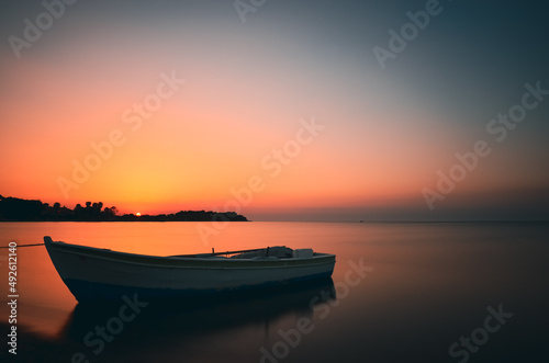 sunset on the sea © Aytug Bayer